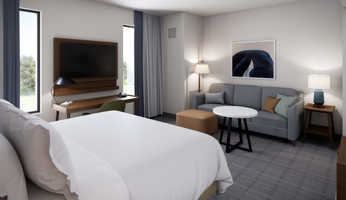 Studio Suite, 1 King Bed, Accessible Bathtub (Mobility)