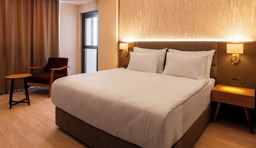 Deluxe Double Room, Balcony, City View