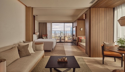 Junior Suite, 1 King Bed (Osaka Castle View)