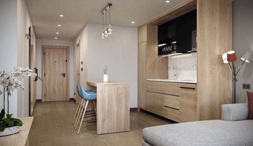 Suite, 1 Bedroom, Kitchen