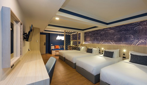 Family Standard Room Four Single Bed