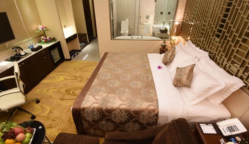 Premier Room, 1 Double Bed, Balcony, City View