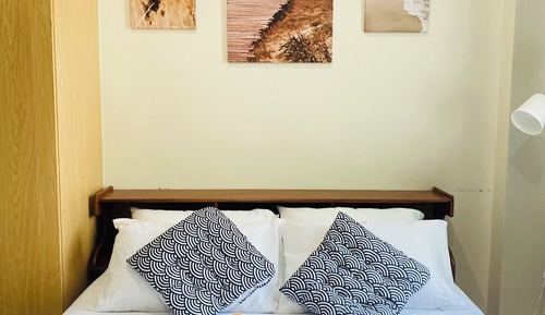 Family Studio, 1 Queen Bed, Balcony, Poolside