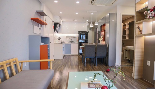 Apartment, Balcony, City View