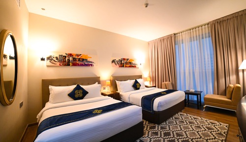 Deluxe Room, 2 Queen Beds, City View