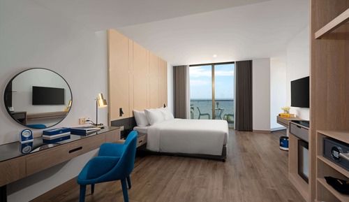 Junior Double Room, Balcony, Ocean View