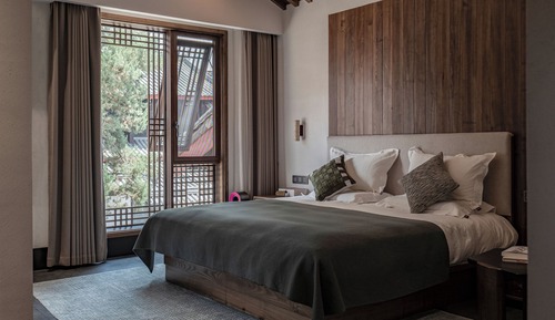 Basic Double Room, Courtyard View