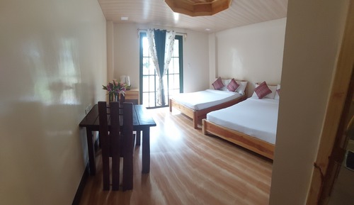 Comfort Quadruple Room, Balcony, Mountain View