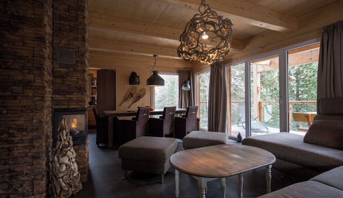 Ferienhaus # 16 mit IR-Sauna & Whirlpool innen