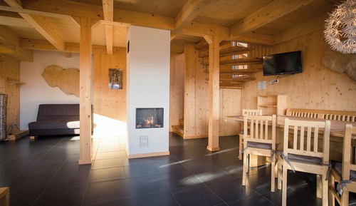 Ferienhaus # 47 mit IR-Sauna & Whirlpool innen