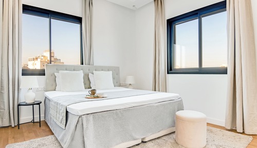 Apartment, 2 Bedrooms, Balcony, City View