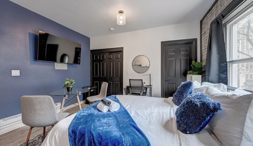 Apartment, 1 Queen Bed, Non Smoking, Kitchen