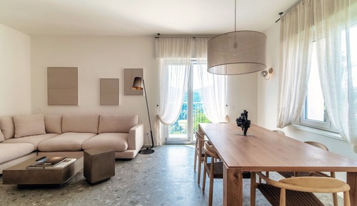 Apartment, Patio, City View