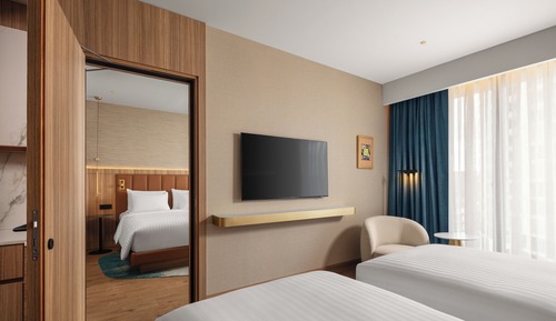 Premium Room, 2 Twin Beds, City View