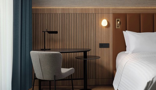 Suite, 1 King Bed with Sofa bed, City View
