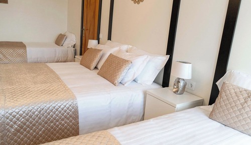 Family Double Room, Multiple Beds, Garden View