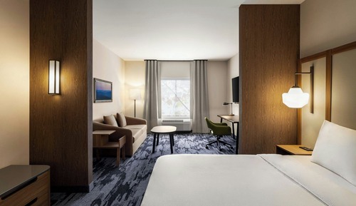 Studio Suite, 1 King Bed with Sofa bed (Mobility Accessible, Roll-in Shower)