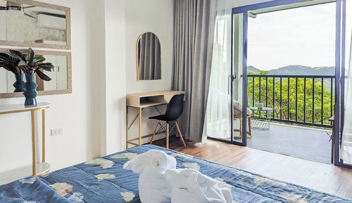 Deluxe Double Room, Sea View