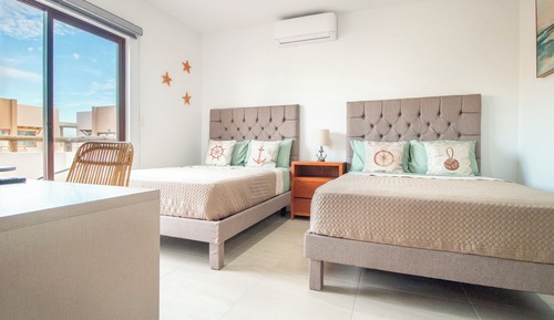 Superior Apartment, 2 Double Beds, Pool View
