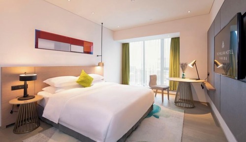 Business Double Room, 1 Queen Bed, Non Smoking, City View