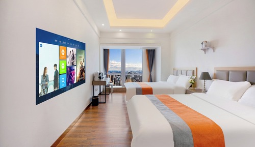 Senior Twin Room, City View