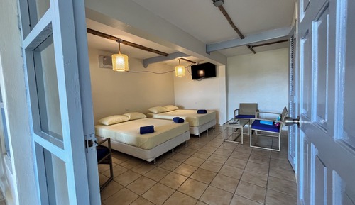 Family Room, 2 Double Beds, Private Bathroom, Lagoon View