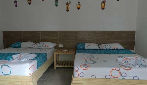 Comfort Quadruple Room, Garden View