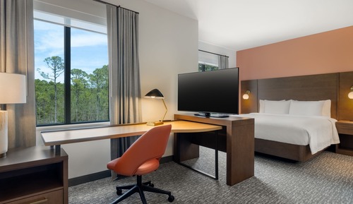Studio, 1 King Bed with Sofa bed (Mobility Accessible, Tub)
