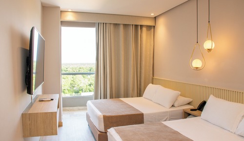 Superior Double Room, 2 Queen Beds, Pool View
