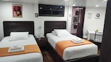 Habitación con 2 camas de 1 plaza 1/2 para 2 adultos