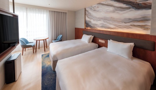 Deluxe Twin Room with Lounge Access, Non Smoking