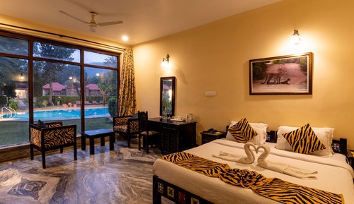 Superior Room, 1 Double Bed, Balcony, Pool View