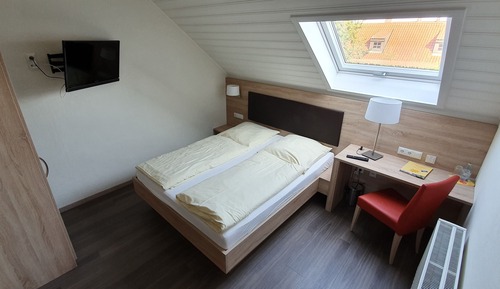 Basic Quadruple Room, 2 Bedrooms, Non Smoking, Courtyard View