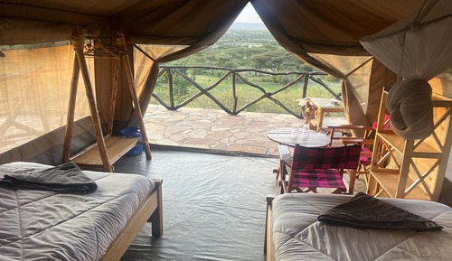 Deluxe Tent, 1 Bedroom, Valley View, Mountainside