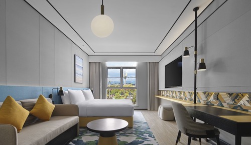 Room, 1 King Bed, Mountain View