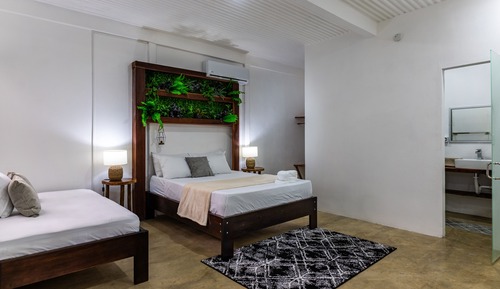 Deluxe Triple Room, Multiple Beds, Non Smoking, Courtyard Area