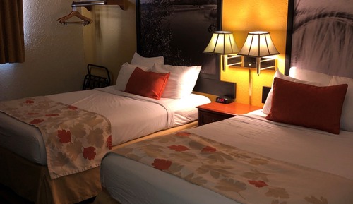 Double Room, 2 Double Beds, Non Smoking