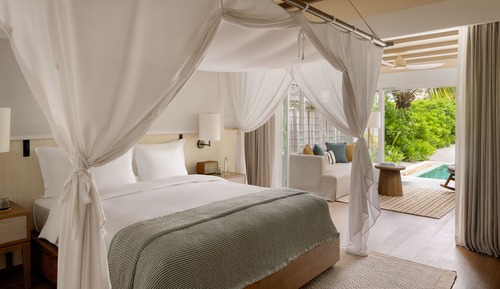 Deluxe Beach Villa Suite with Pool