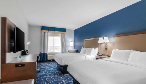 Standard Room, 2 Queen Beds, Non Smoking, Refrigerator