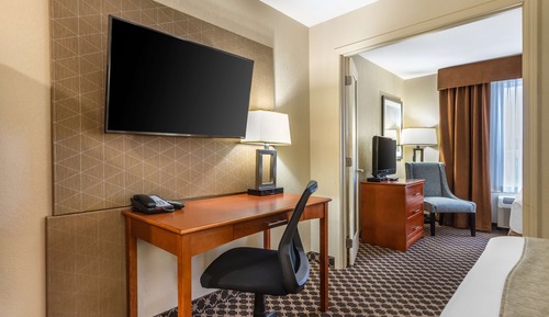 Suite, 2 Queen Beds, Non Smoking, Refrigerator & Microwave