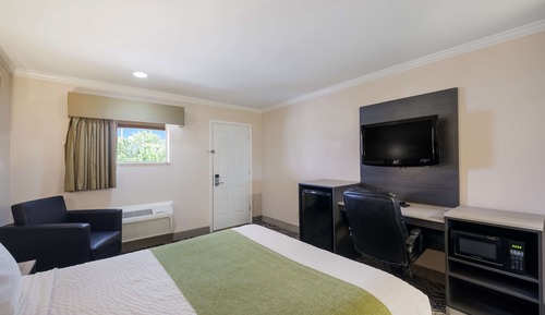 Standard Room, 1 Queen Bed, Non Smoking, Refrigerator & Microwave