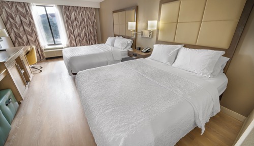 Room, 2 Queen Beds, Non Smoking, Refrigerator & Microwave