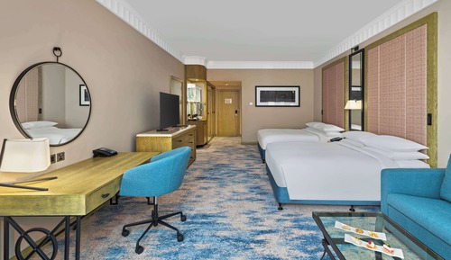 Deluxe Room, 2 Queen Beds, Sea View