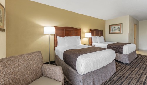 Standard Room, 2 Double Beds, Non Smoking, Balcony