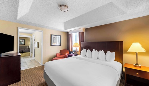 Suite, 1 King Bed, Non Smoking (Living Room;Walk-in Shower)
