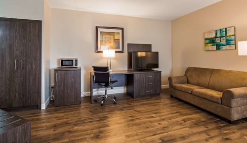 Suite, 1 King Bed, Non Smoking, Balcony (Shower Only;with Sofabed)