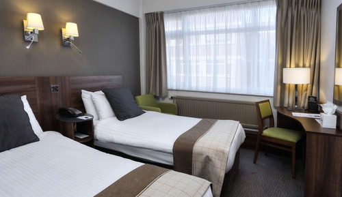 Standard Room, 2 Twin Beds, Non Smoking (Cozy Room)