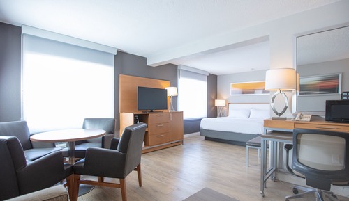 Premium Room, 1 King Bed, Mobility Accessible (Roll-In Shower)
