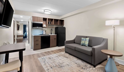 Suite, 2 Queen Beds, Accessible, Kitchen (with Sofabed)