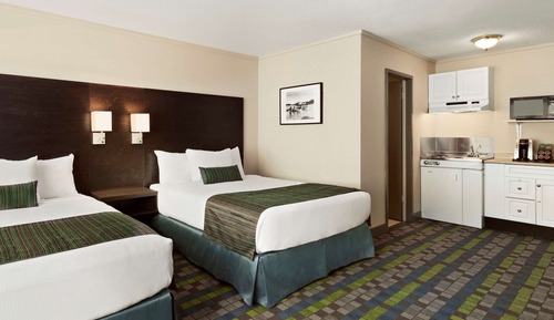 Room, 2 Double Beds, Non Smoking (Efficiency)